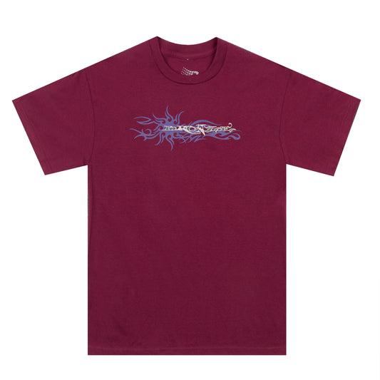 Bronze - Edge Tee Burgundy