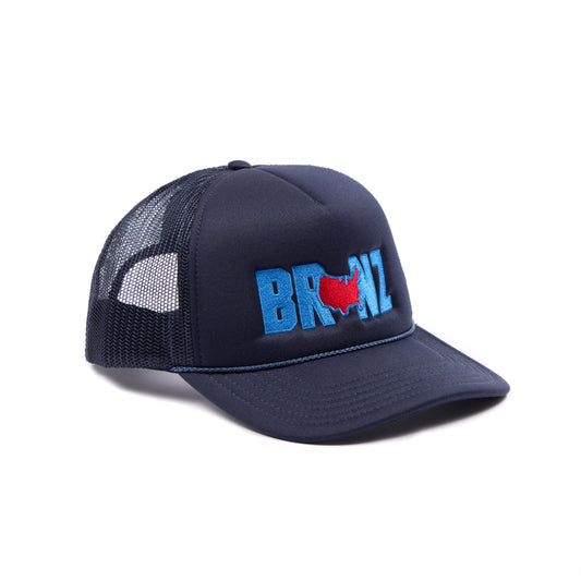 Bronze - Brnz Hat Navy