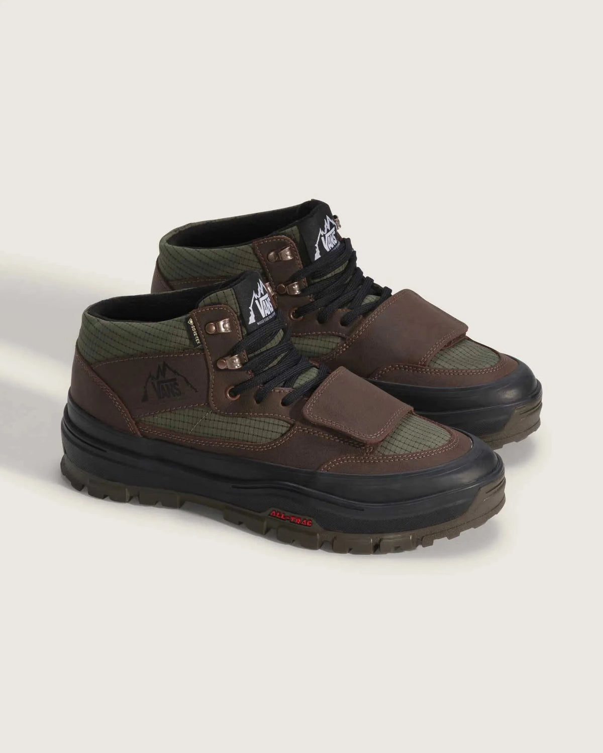 Vans - MTE Mountain Mid Gore-Tex Dark Green / Dark Brown