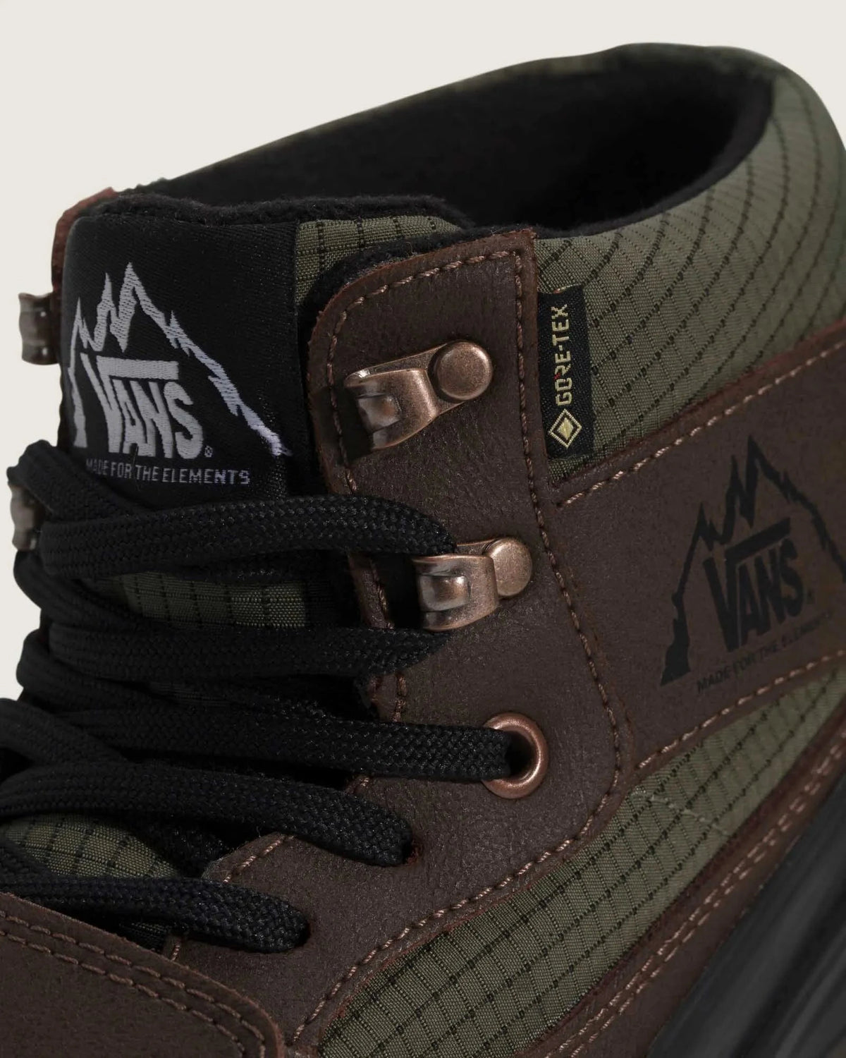 Vans - MTE Mountain Mid Gore-Tex Dark Green / Dark Brown