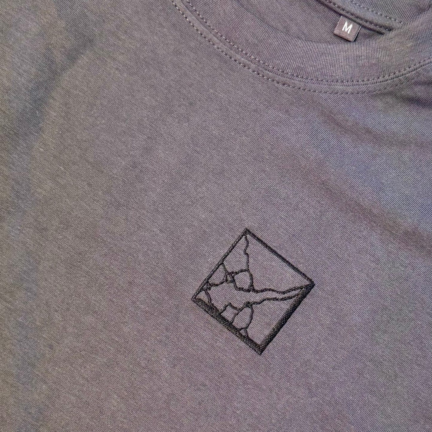 Tile Square - Square Logo Tee Dark Grey