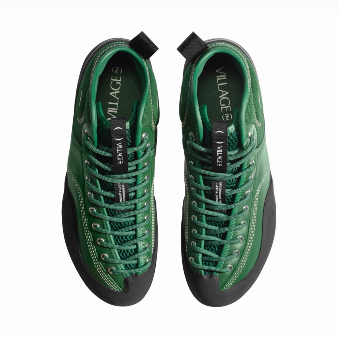 Village PM - 1PM Mid Dark Green / Natural Black