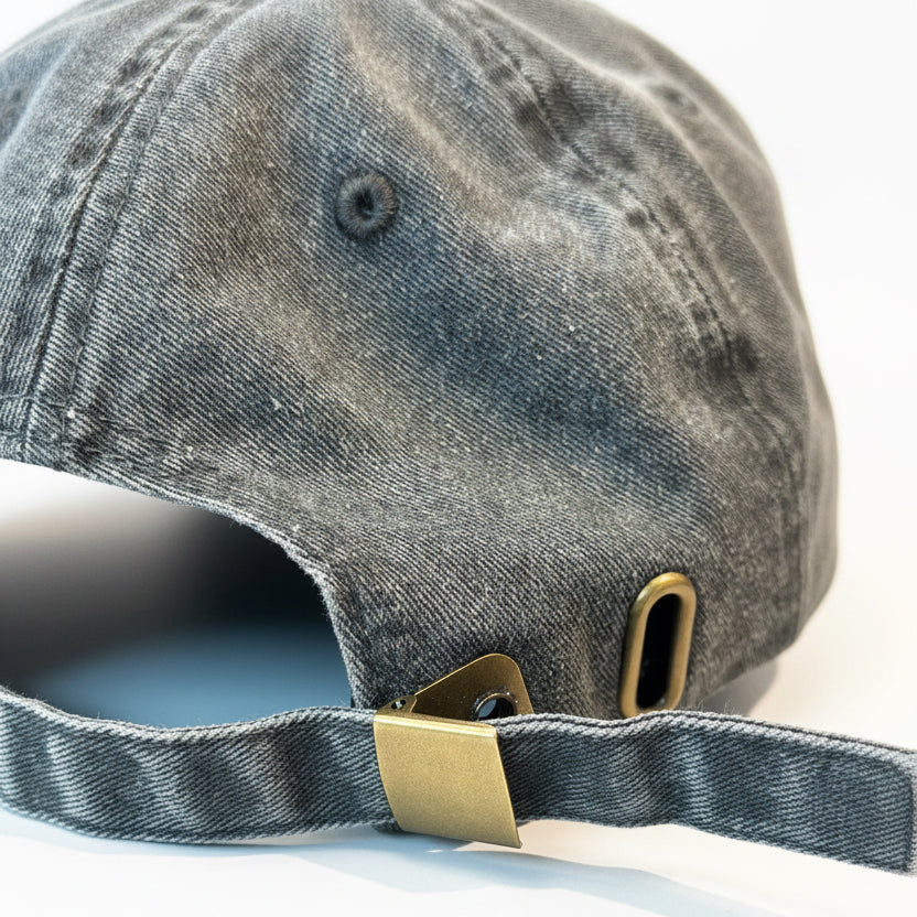 Tile Square - Square Logo Cap Washed Black