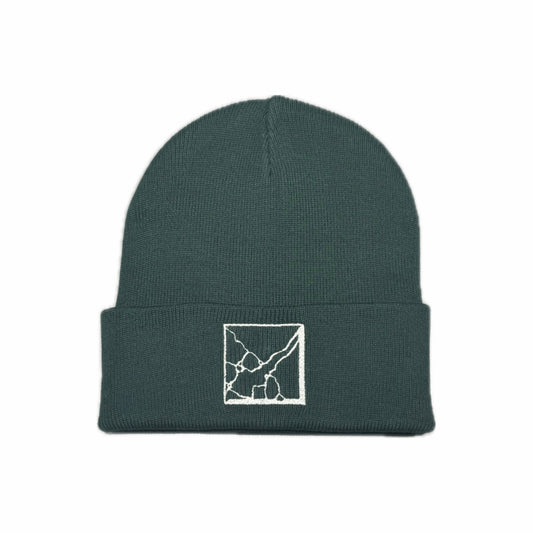 Tile Square - Square Logo Beanie Bottle Green