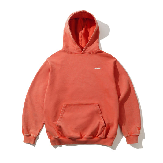 Butter Goods - Basic Pullover Hood Washed Blood Orange
