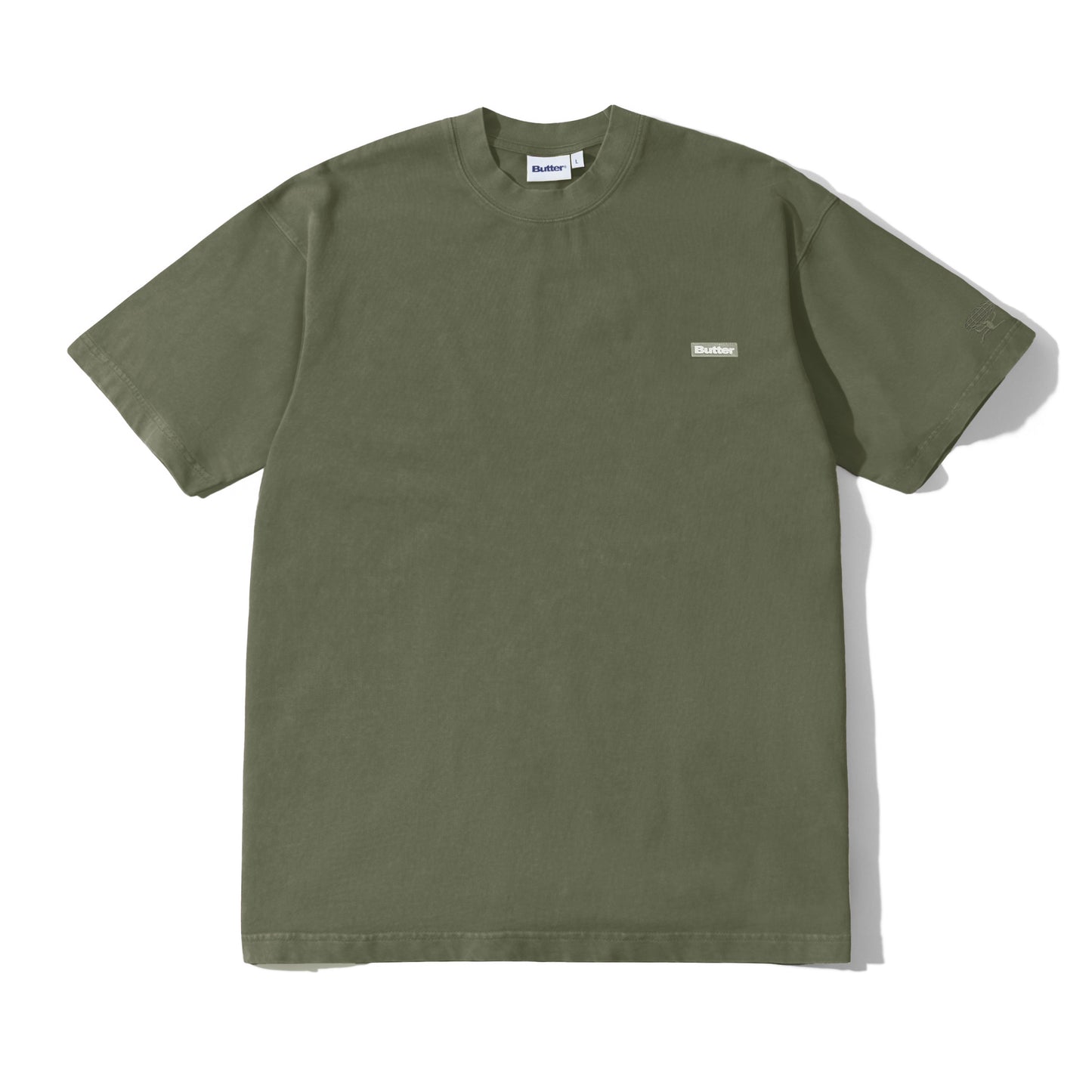 Butter Goods - Basic Tee Washed Army