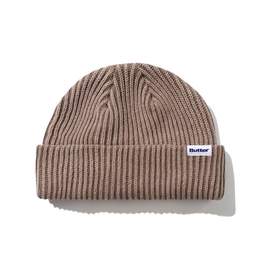 Butter Goods - Bleached Wharfie Beanie Brown