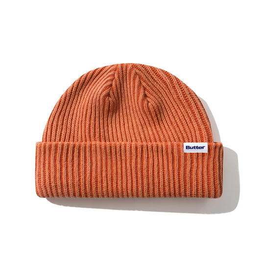 Butter Goods - Bleached Wharfie Beanie Coral