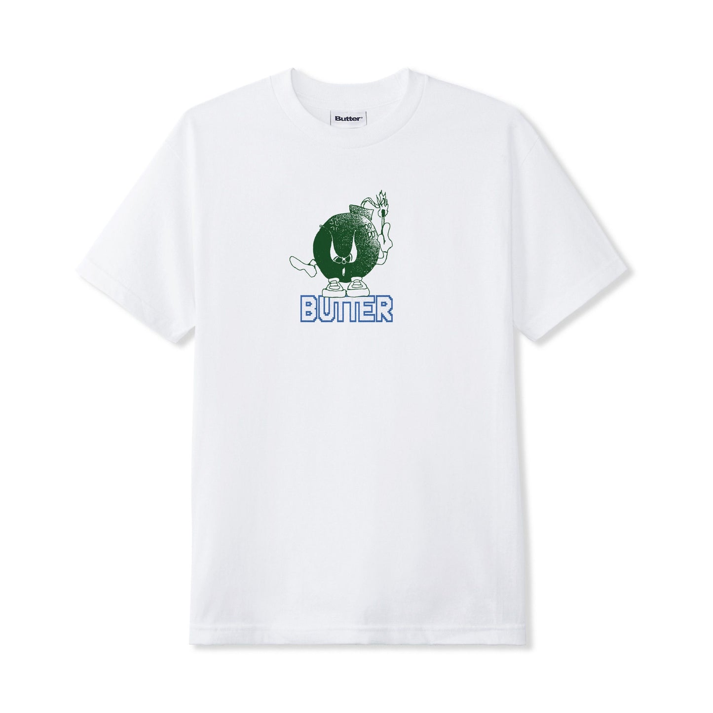 Butter Goods - Bomb Tee White