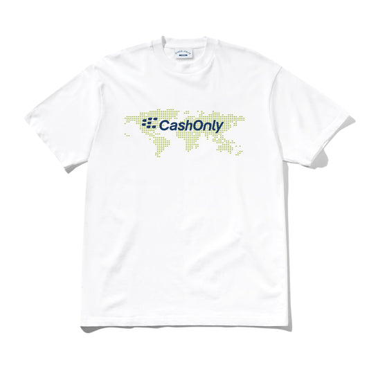 Cash Only - Business Tee White