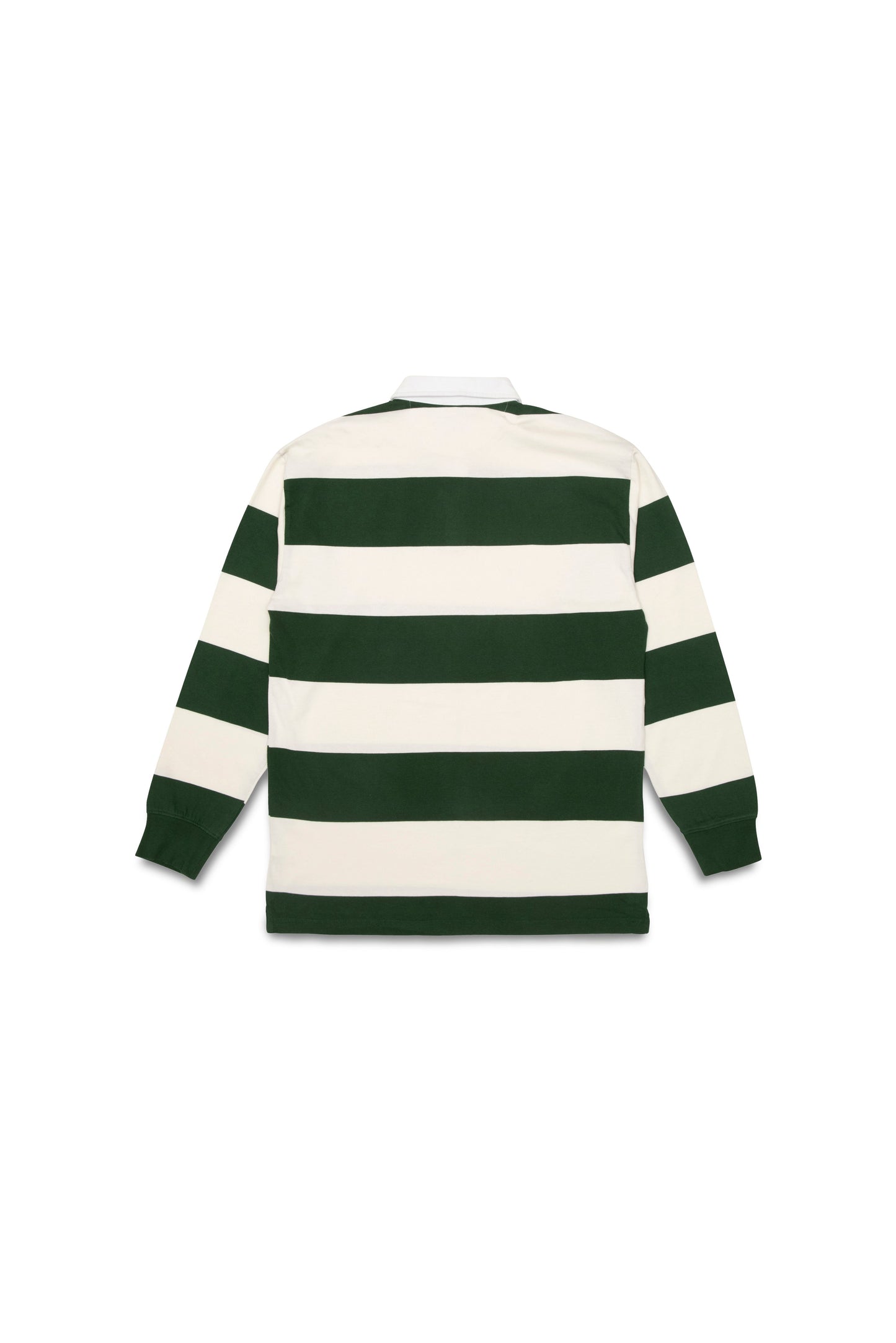 Quartersnacks - Globe Rugby Green/Cream Stripe