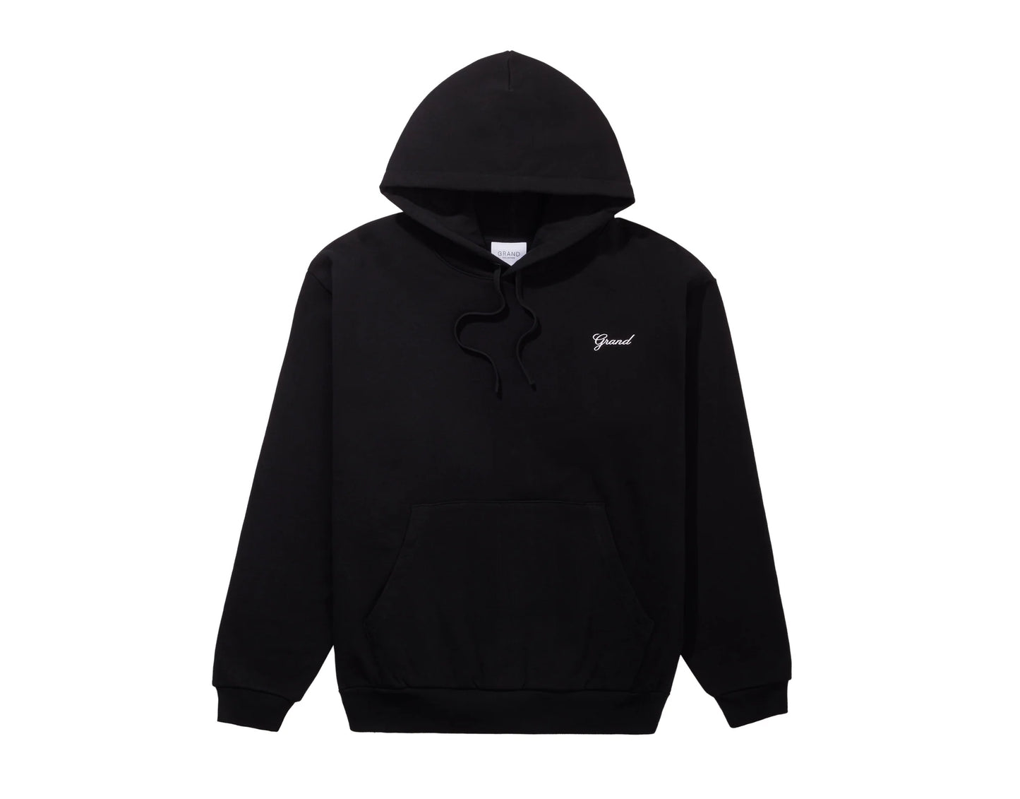 Grand Collection - Script Hoodie Black
