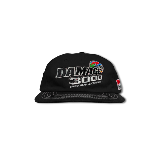 Damage - D3000 6-Panel Cap Black