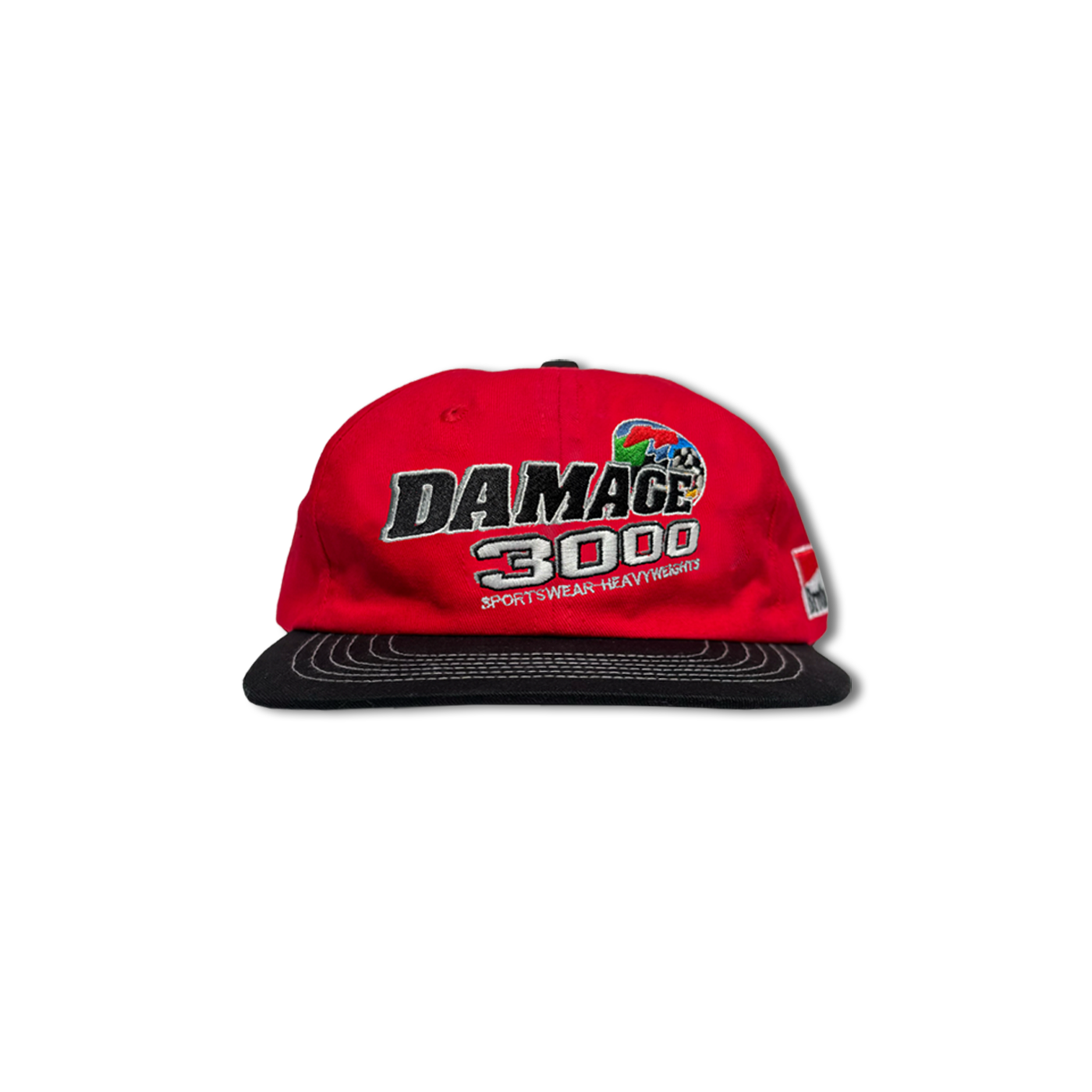 Damage - D3000 6-Panel Cap Red
