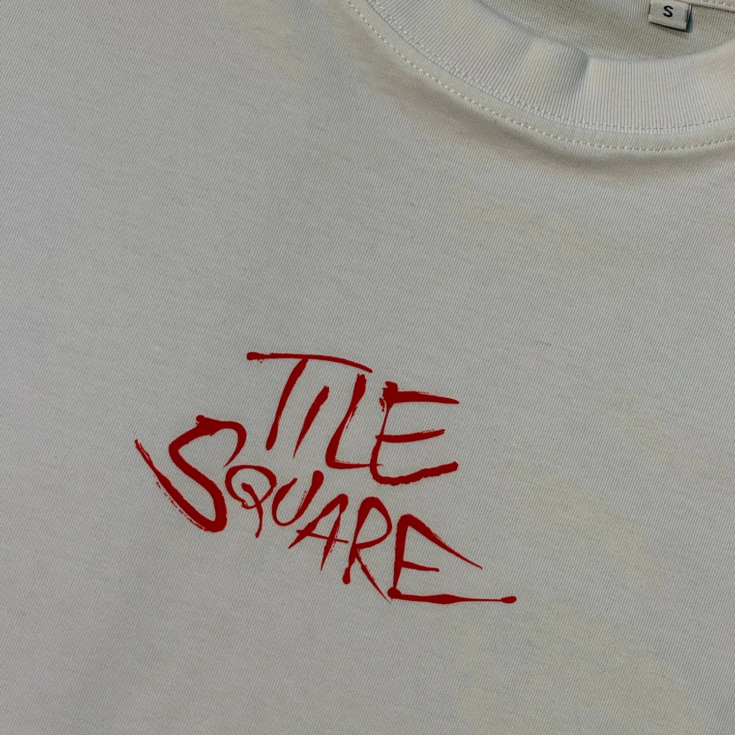 Tile Square - The Shop Tee White