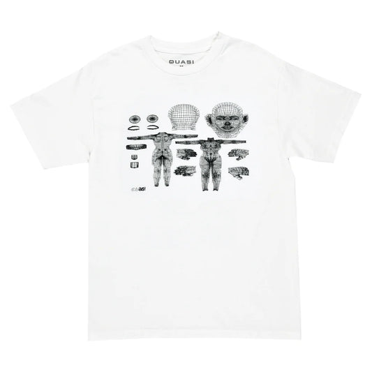 Quasi - Designer Tee White