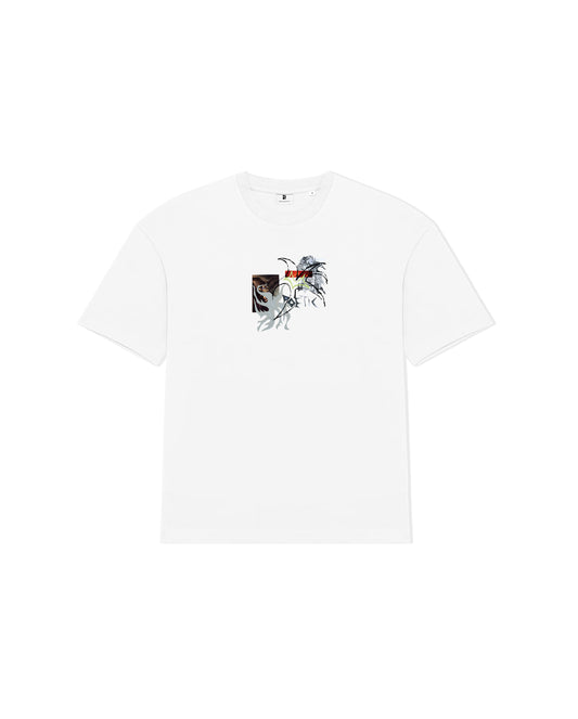 Poetic Collective - Eagle Collage T-shirt White