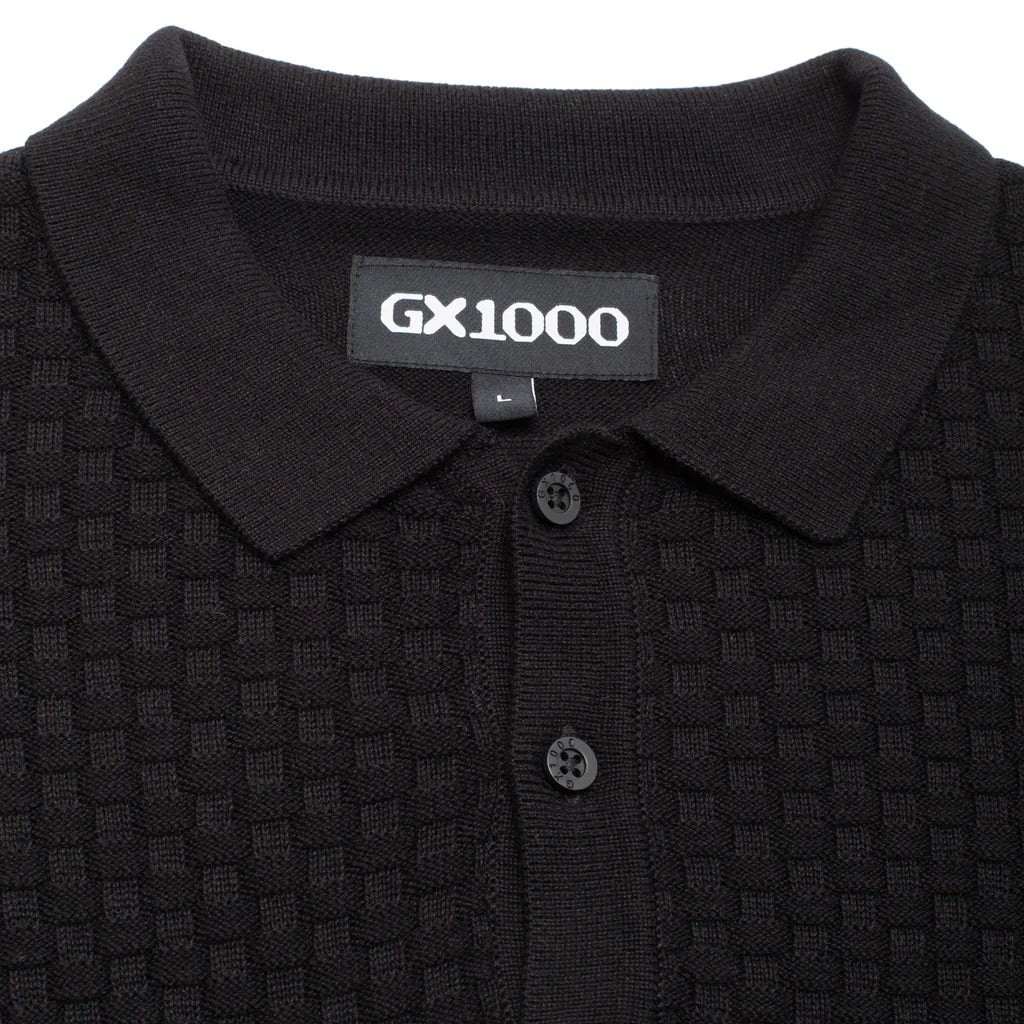 GX1000 - Polo Knit Shirt Black