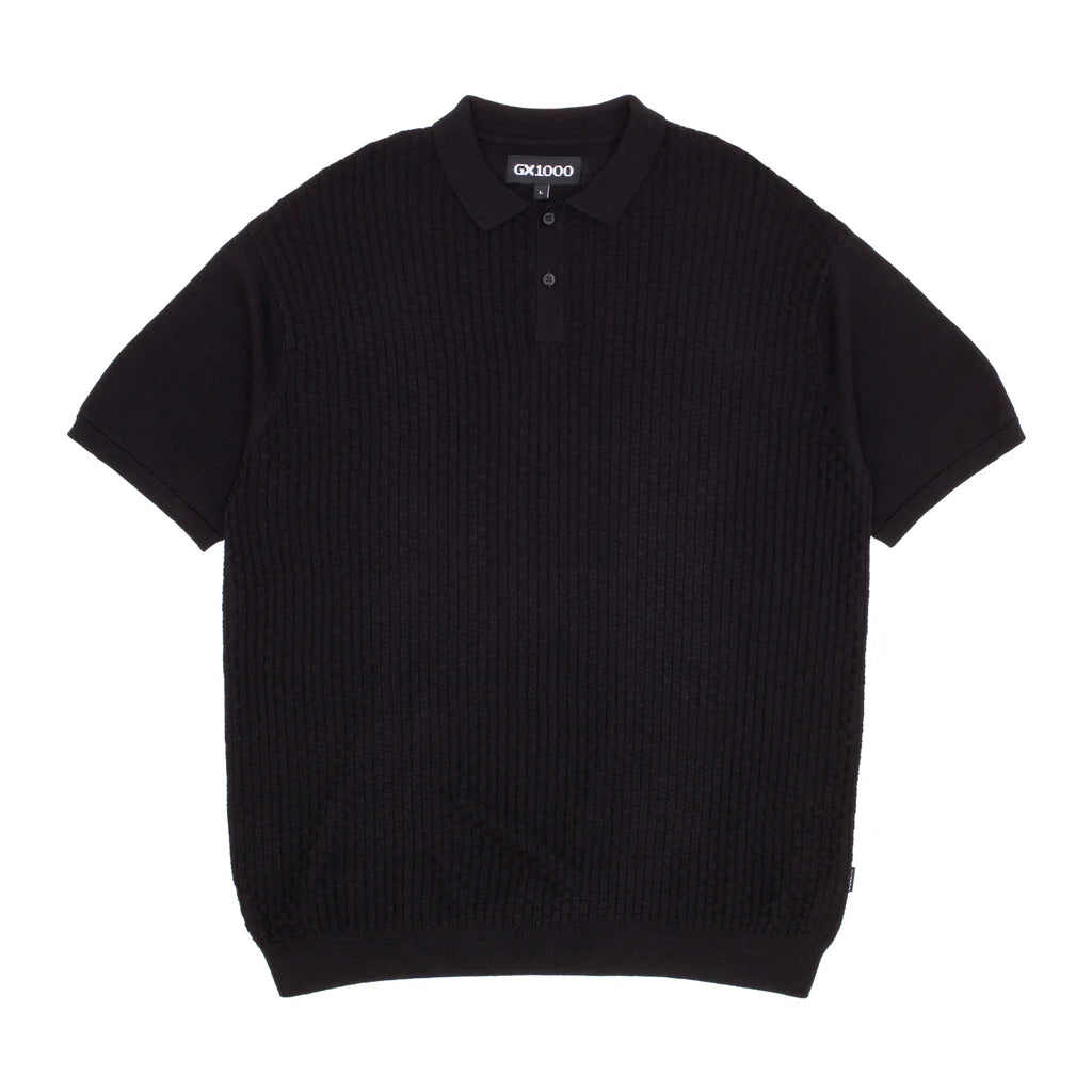 GX1000 - Polo Knit Shirt Black