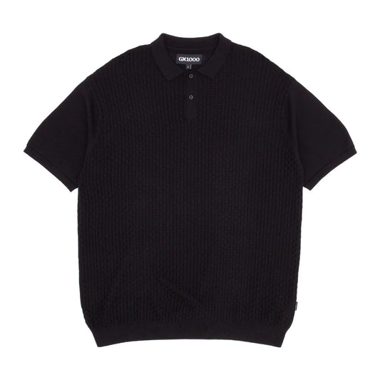 GX1000 - Polo Knit Shirt Black
