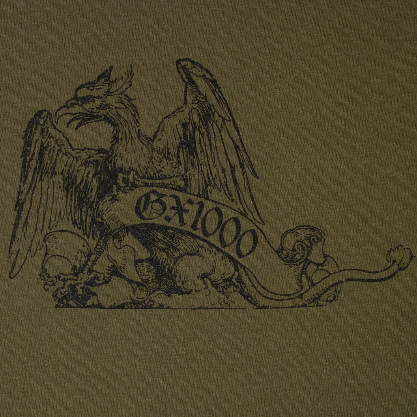GX1000 - Thunderbird Tee Military Green