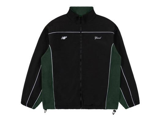 Grand Collection x New Balance Numeric - Nylon/Polar Fleece Jacket Black/Forest