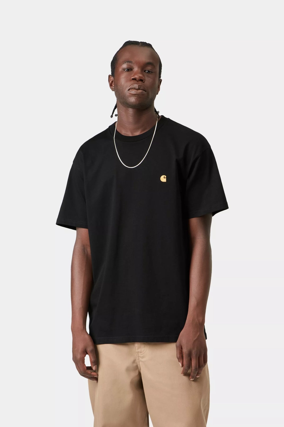 Carhartt - Chase T-Shirt Black / Gold