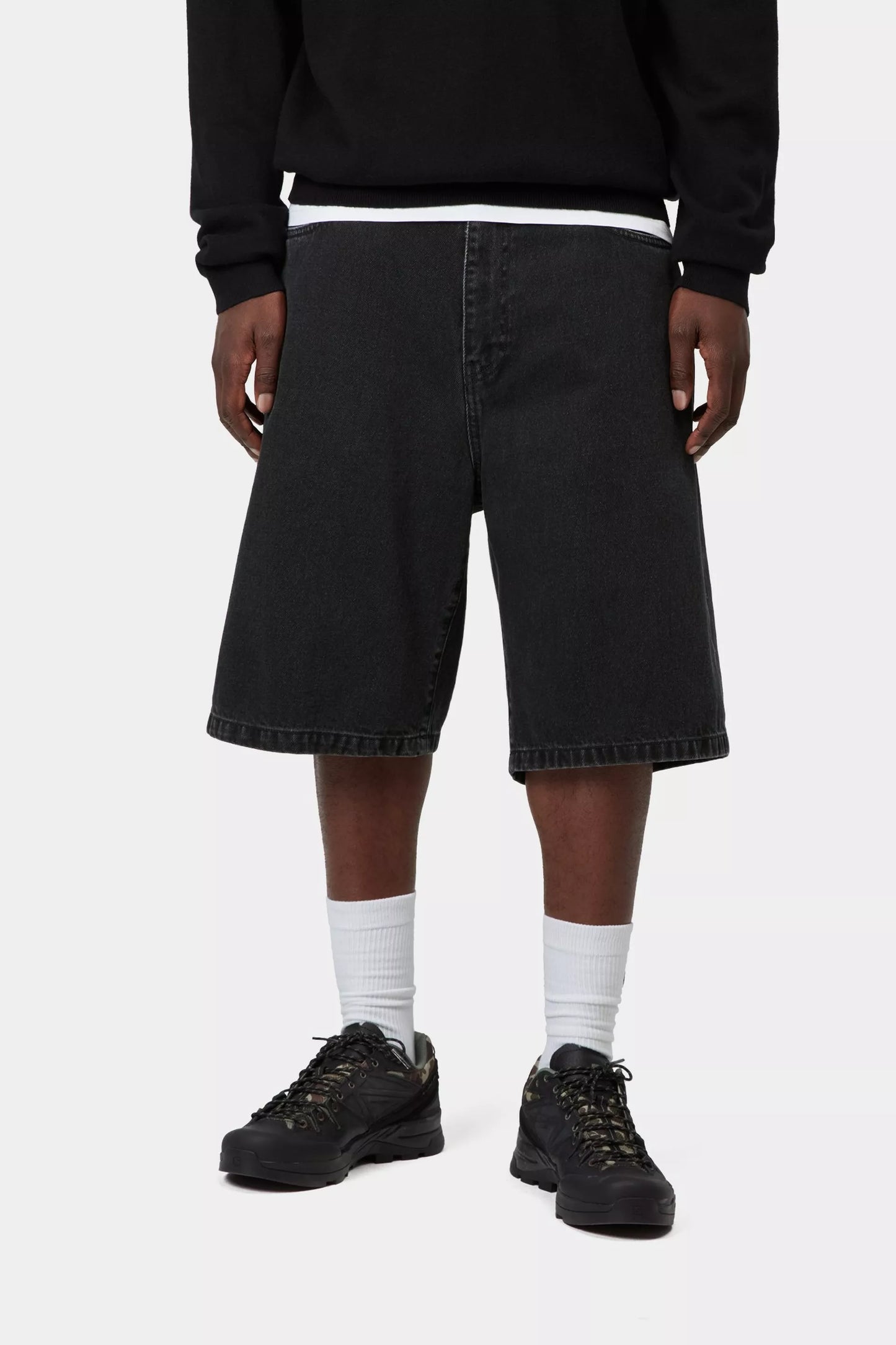 Carhartt - Landon Short Black Stone Washed