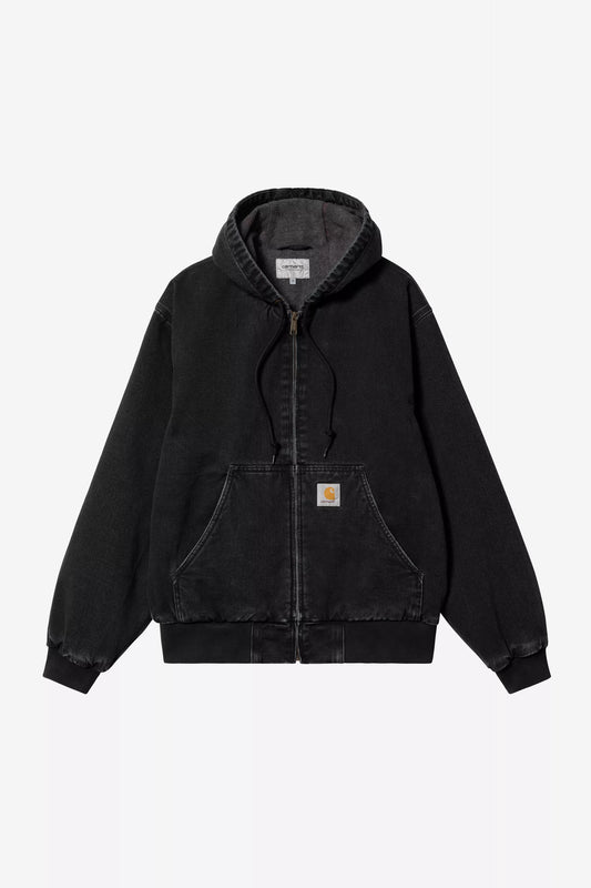 Carhartt - OG Active Jacket Black Stone Washed