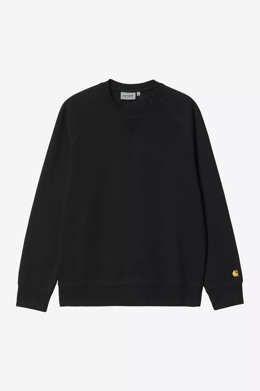 Carhartt - Chase Sweat Black / Gold