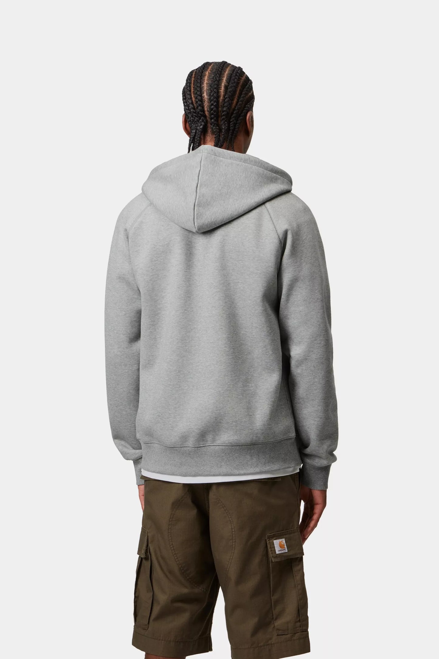 Carhartt - Hooded Chase Jacket Heather Grey