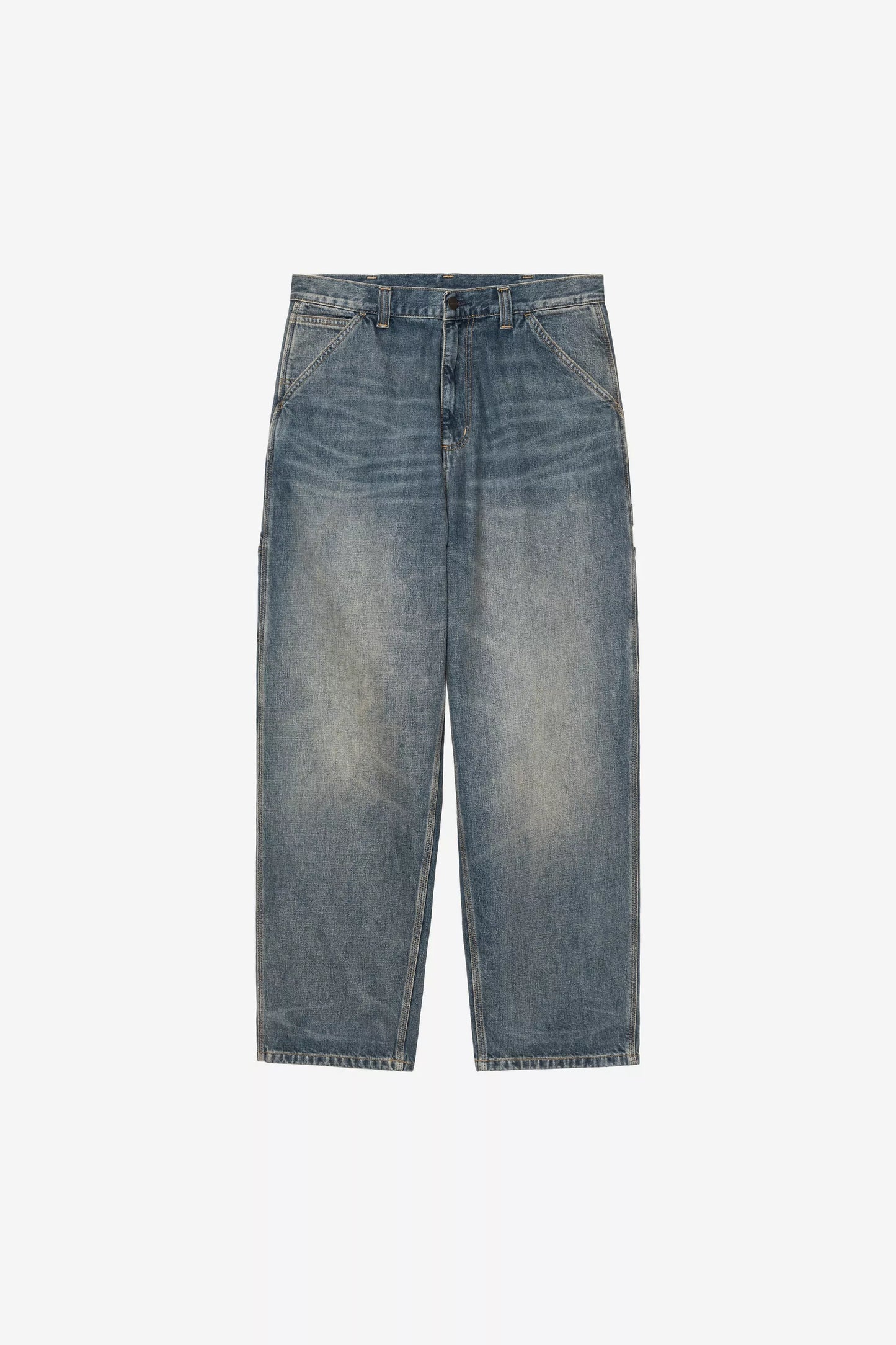 Carhartt - OG Single Knee Pant Blue Worn Used Wash