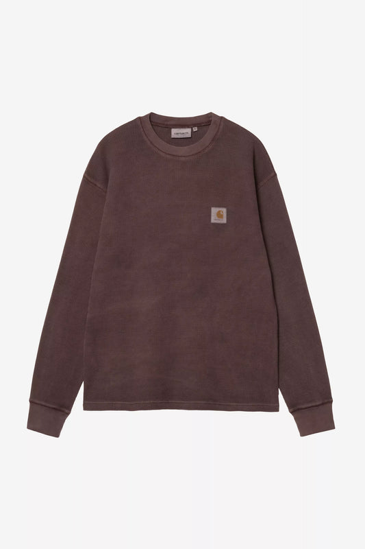 Carhartt - L/S Vista Waffle Shirt Palisander
