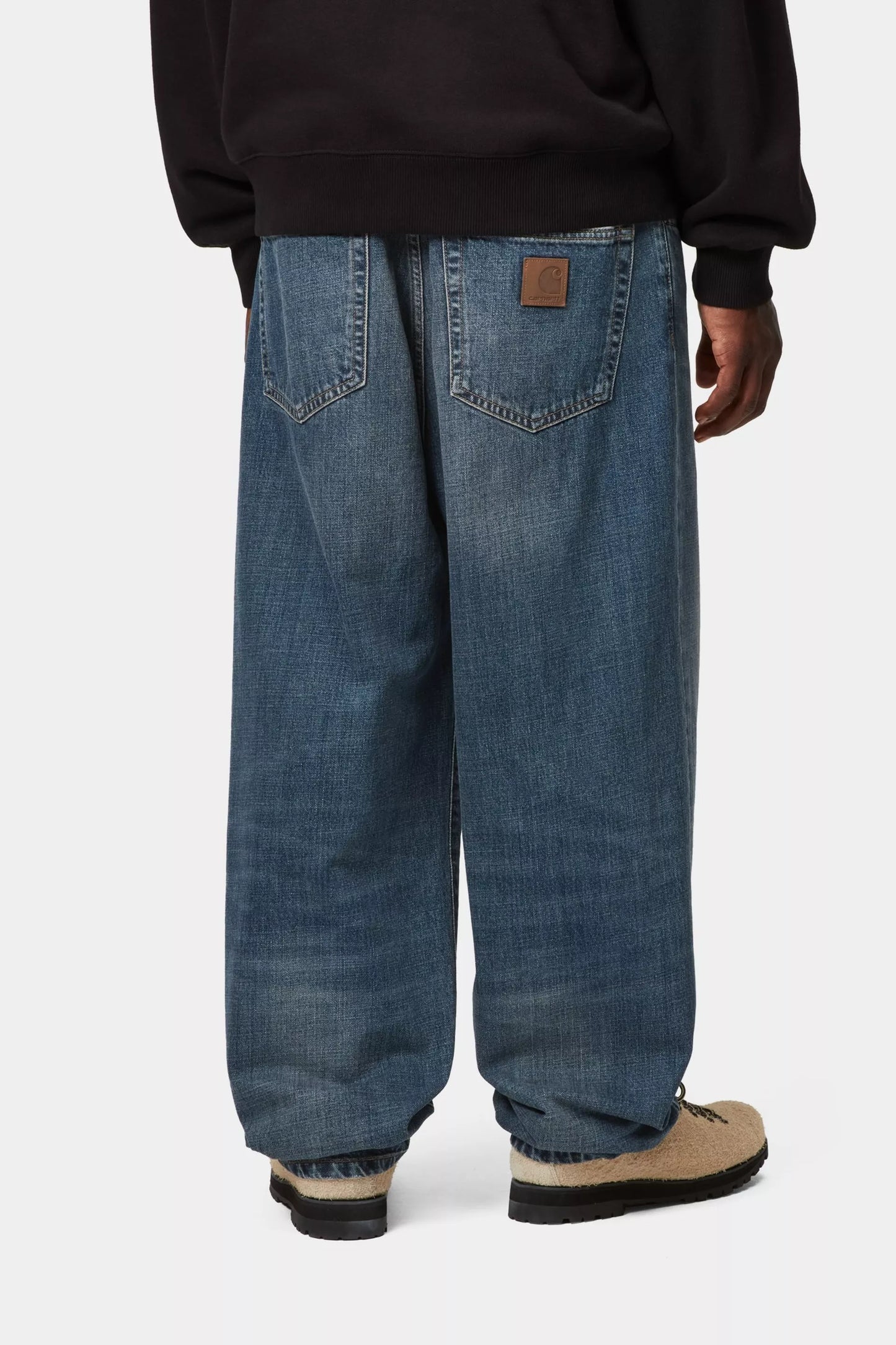 Carhartt - Aaron Pant Blue Dark Used Wash