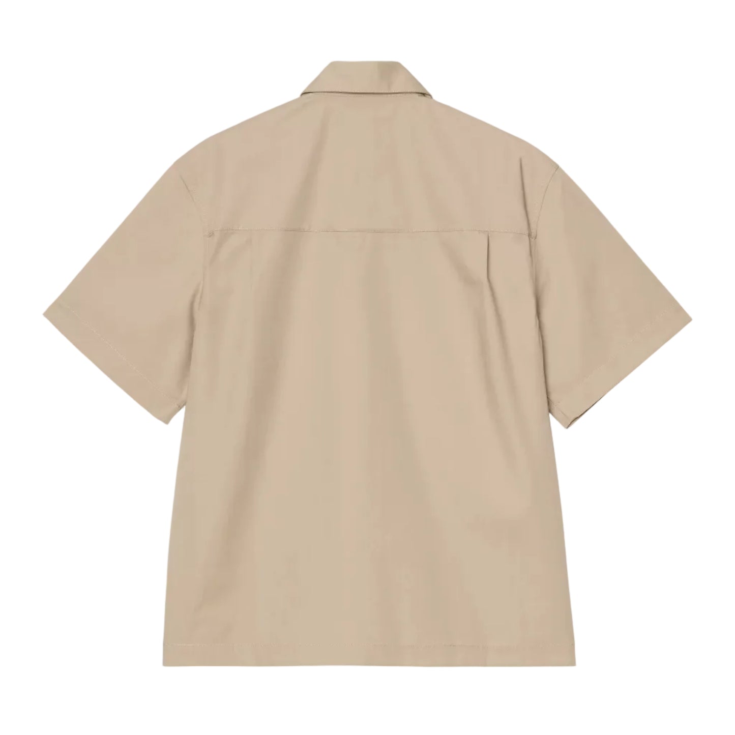 Carhartt - S/S Postal Zip Shirt Iroko / Black