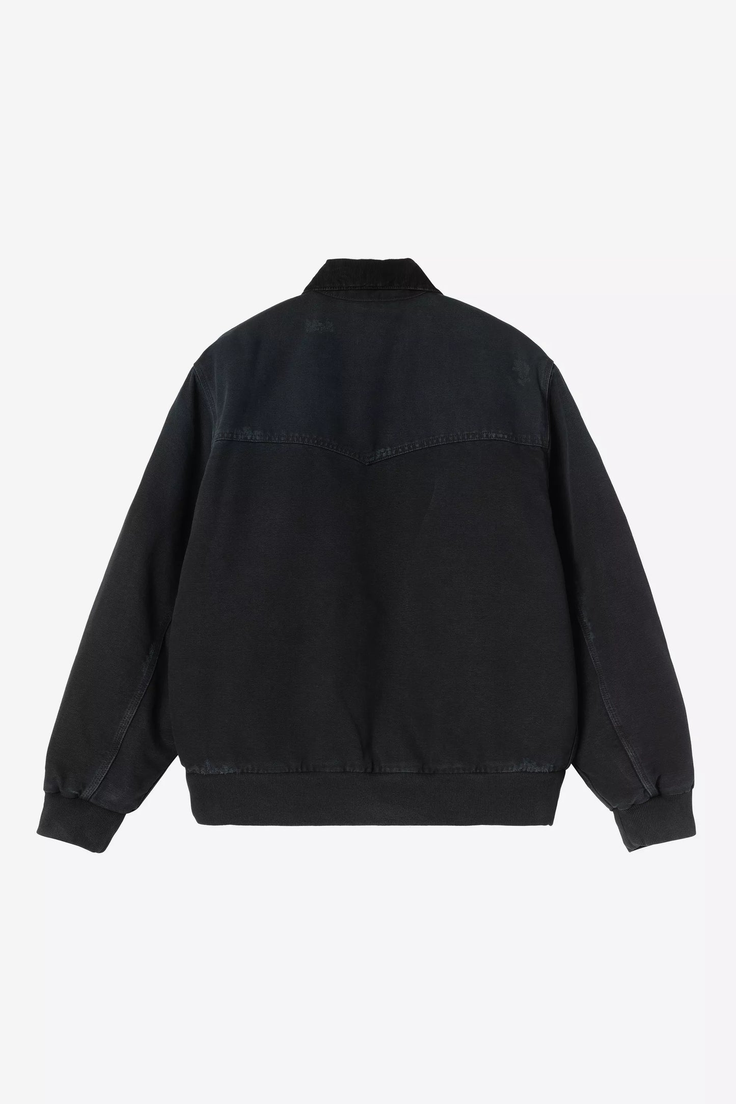 Carhartt - OG Santa Fe Jacket Black/Black Grind Washed