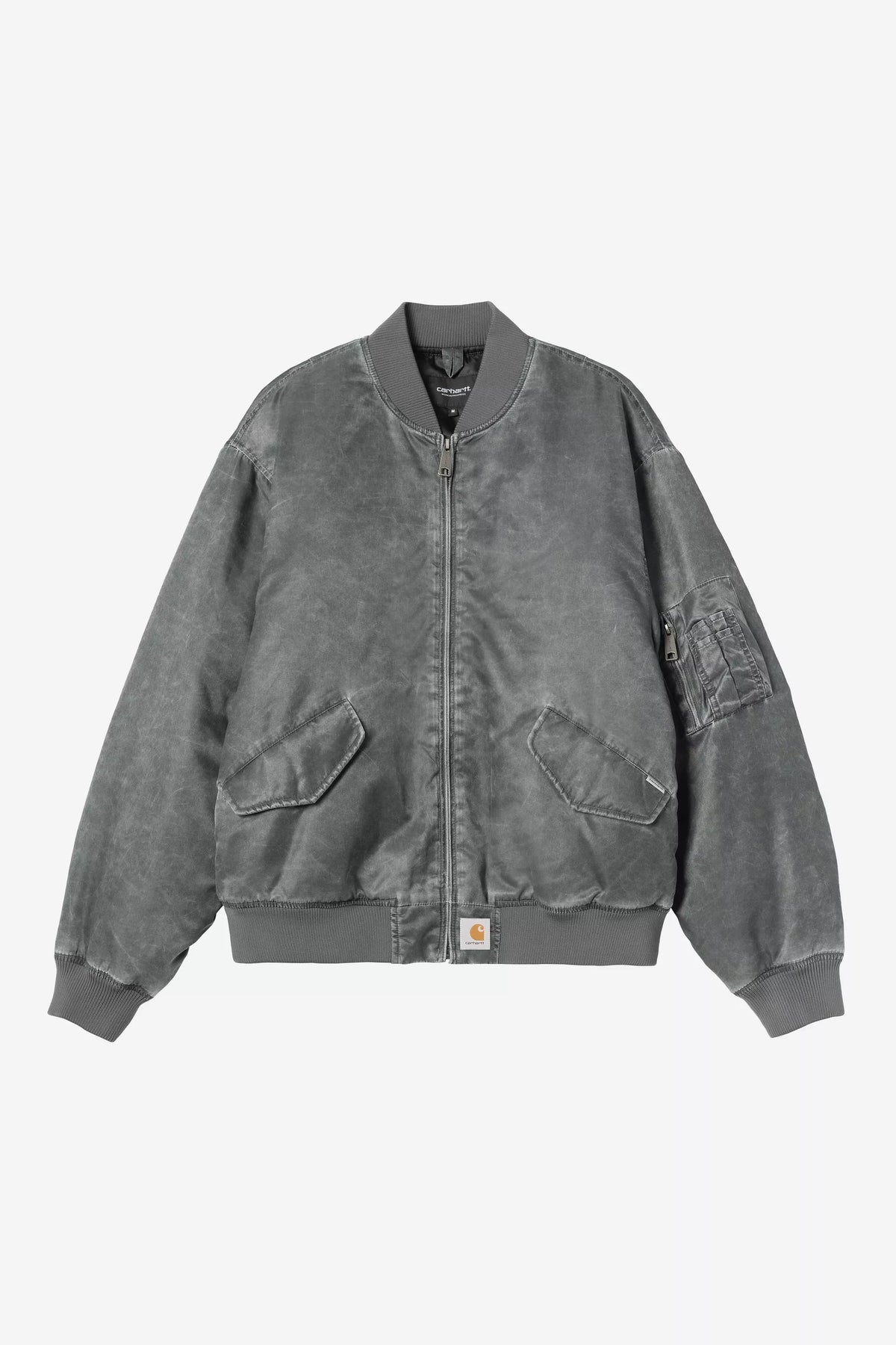 Carhartt - Orman Bomber Raven Heavy Enzyme Wash