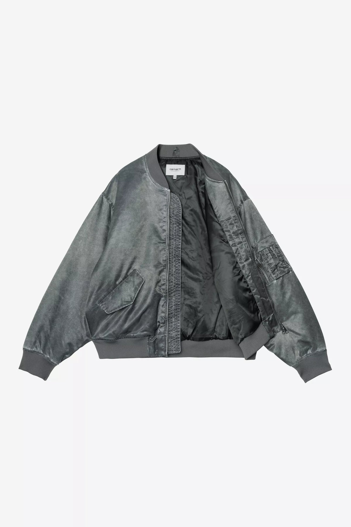 Carhartt - Orman Bomber Raven Heavy Enzyme Wash