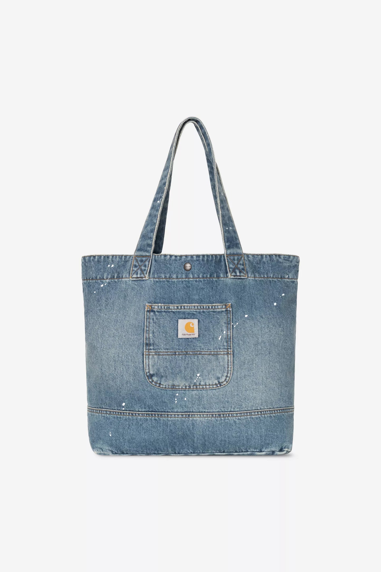 Carhartt - Denim Tote Blue Destroy Wash Splatter