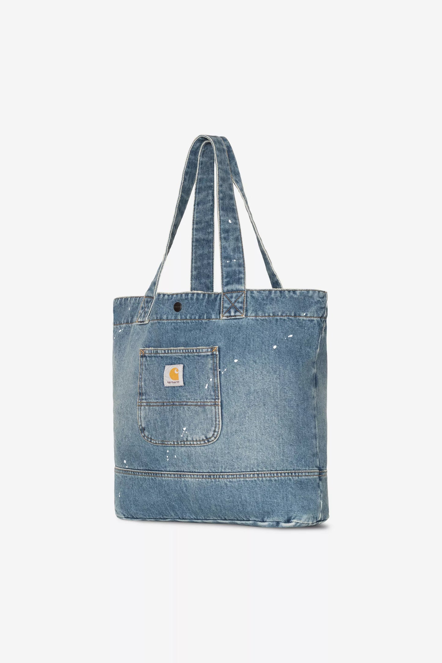 Carhartt - Denim Tote Blue Destroy Wash Splatter