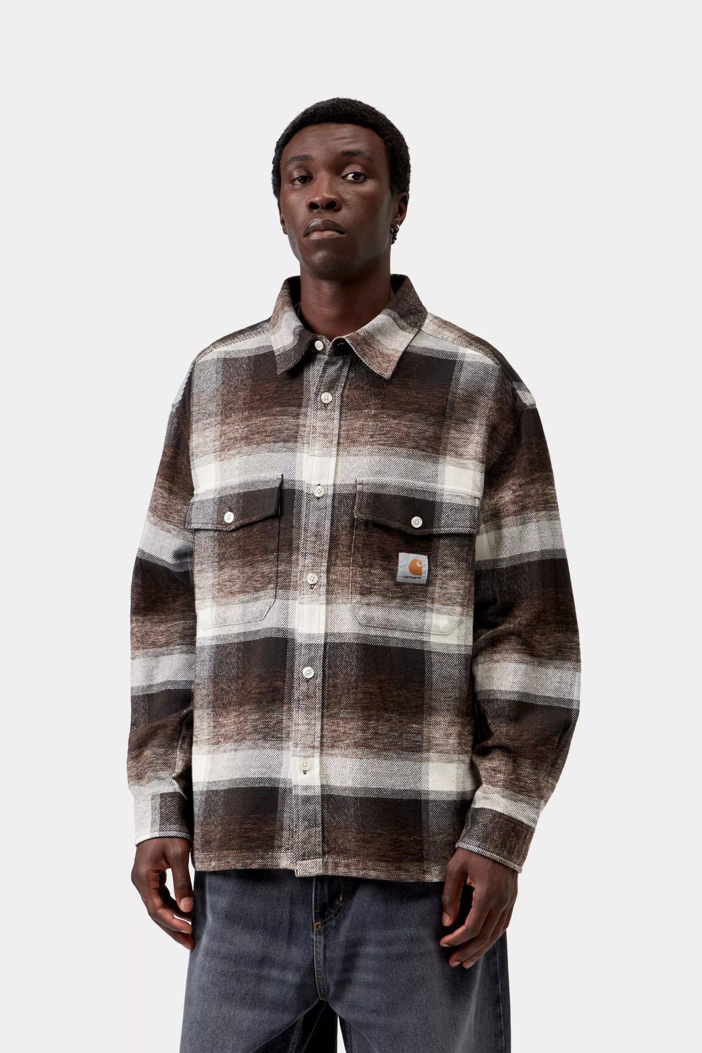 Carhartt - Esterson Shirt Esterson Check / Tobacco