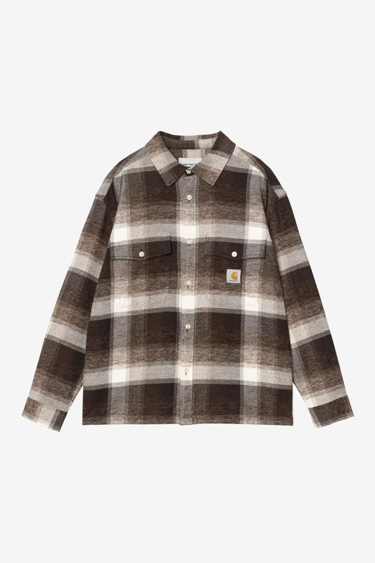 Carhartt - Esterson Shirt Esterson Check / Tobacco