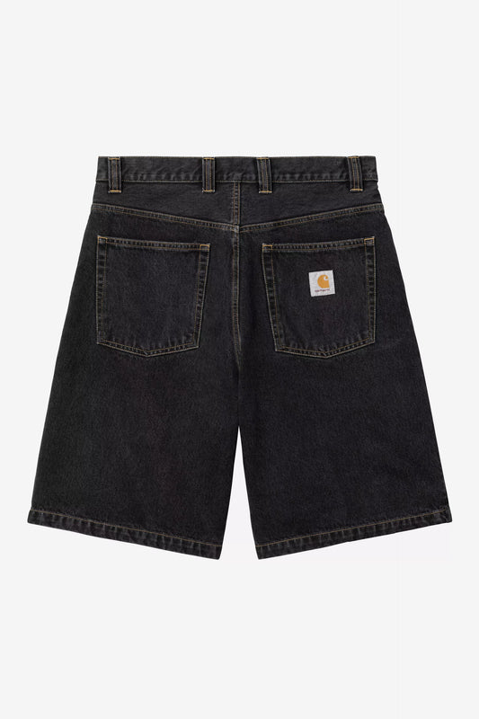 Carhartt - Brandon Short Black Stone Washed