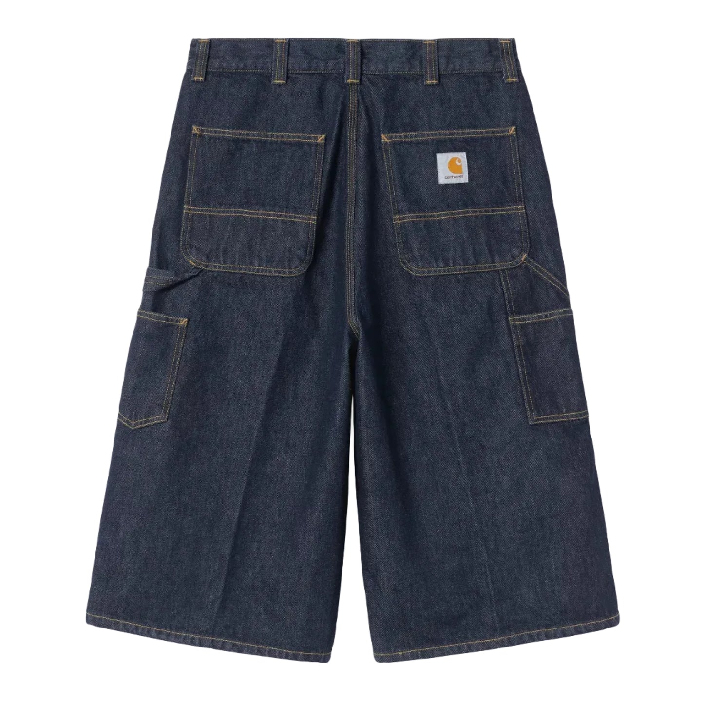 Carhartt - OG Double Knee Long Short Blue Rinsed