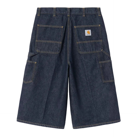 Carhartt - OG Double Knee Long Short Blue Rinsed