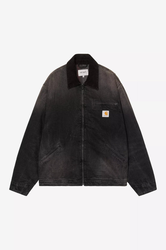 Carhartt - OG Detroit Jacket Black / Black Tobacco Used Wash