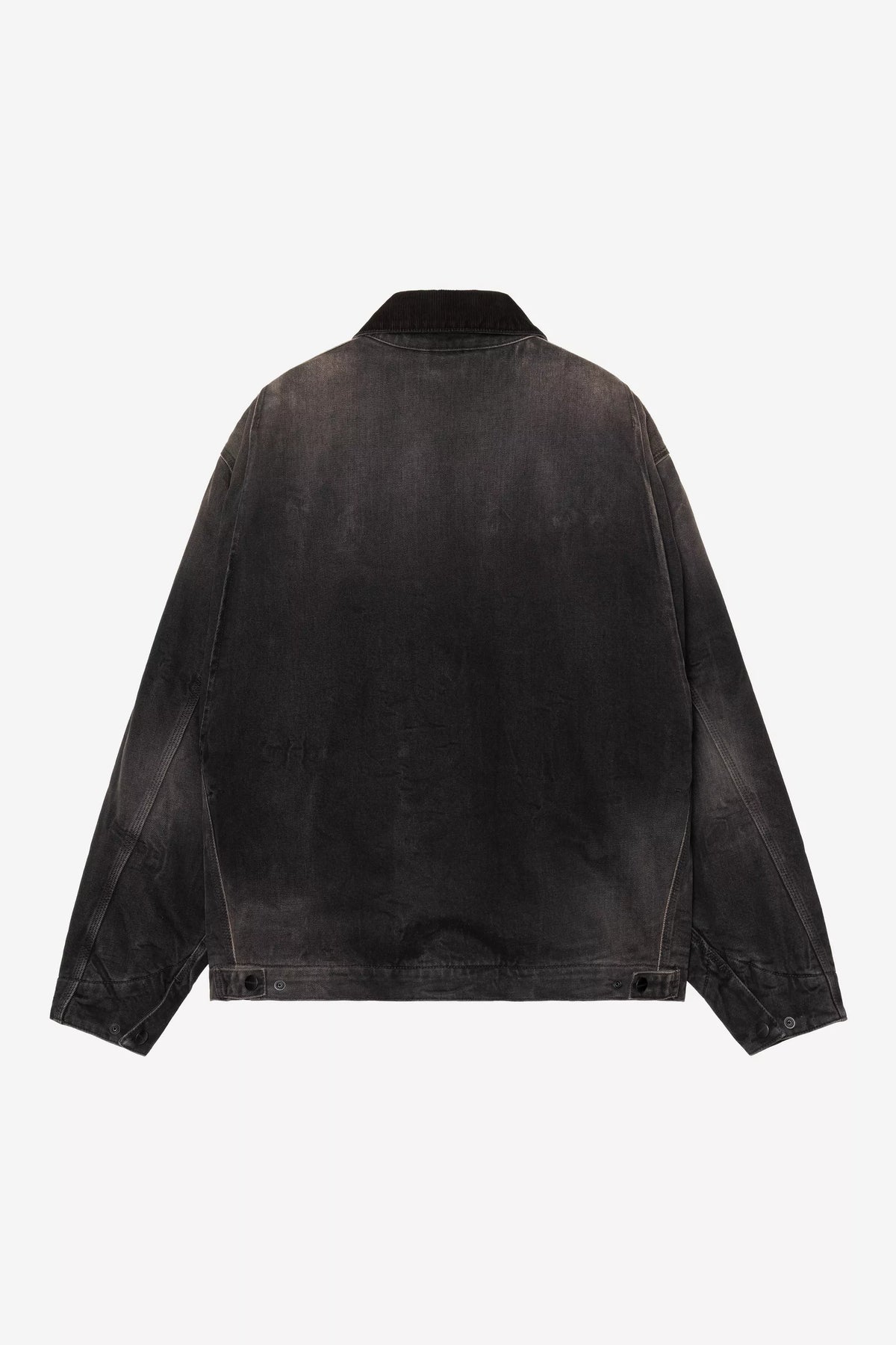 Carhartt - OG Detroit Jacket Black / Black Tobacco Used Wash