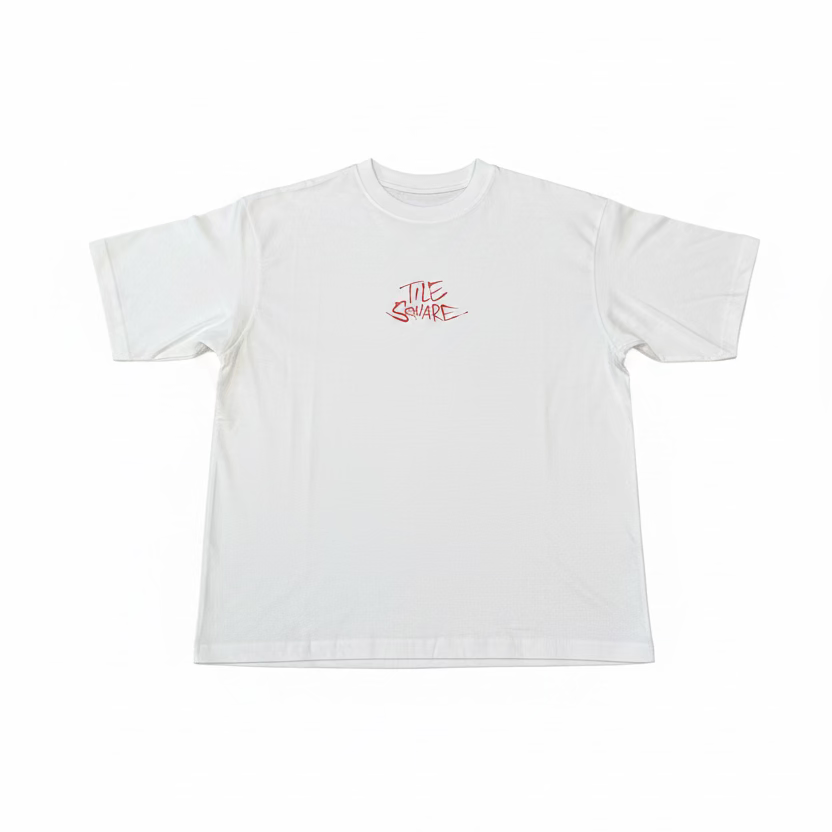 Tile Square - The Shop Tee White