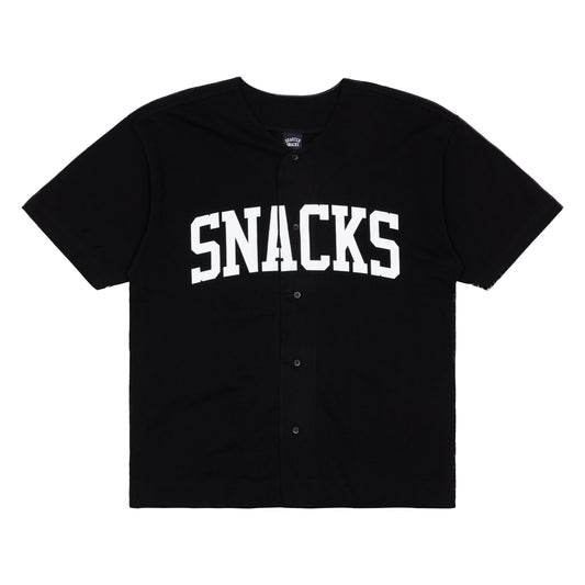 Quartersnacks - Cotton Baseball Jersey Black