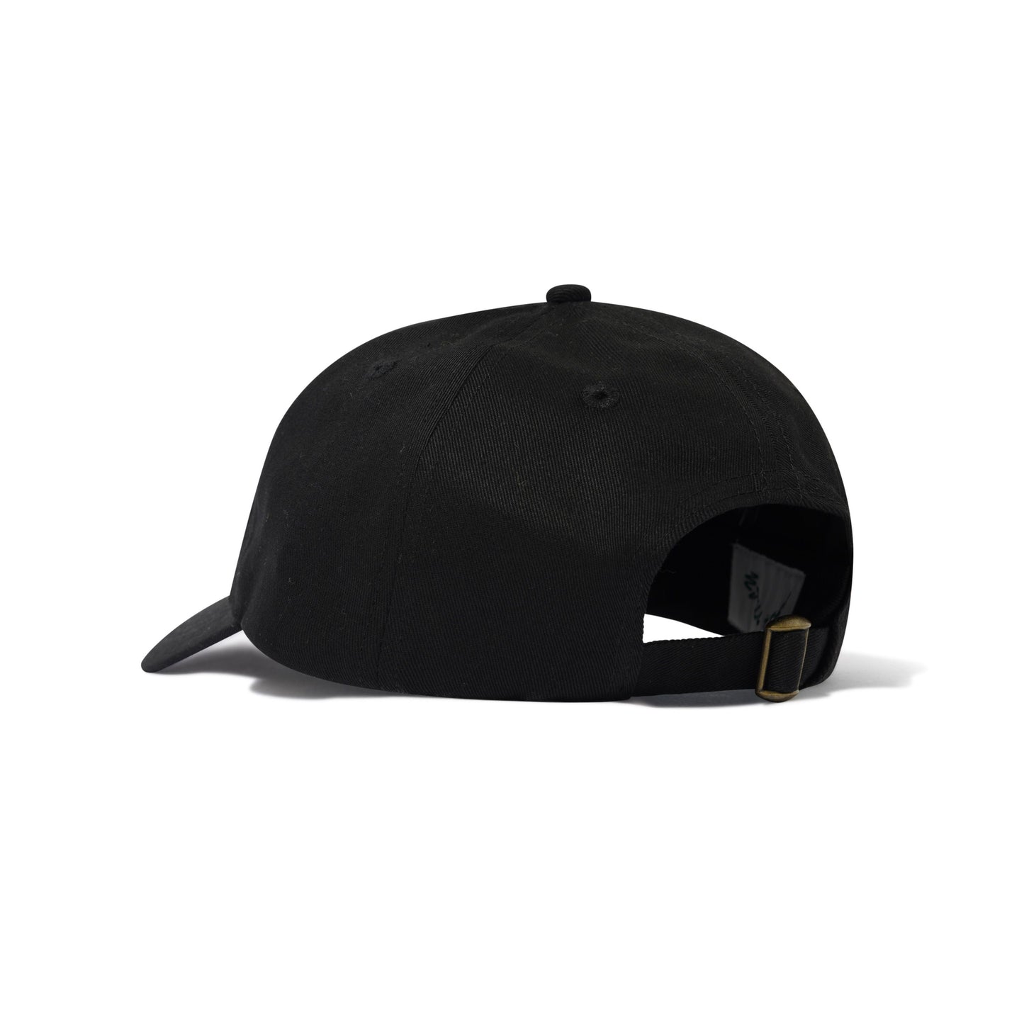 Cash Only - License Plate 6 Panel Cap Black